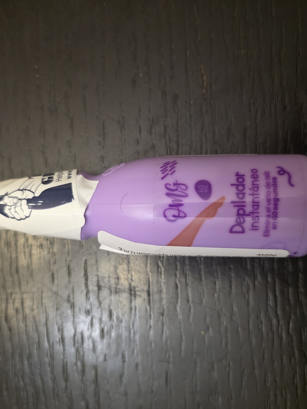 Depilador Instantáneo para Niños - Crema en Color Morado Claro
